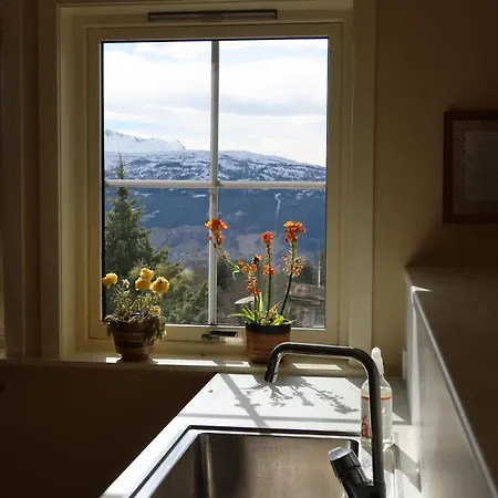 Scenic Mountain View House On The Panoramic Road Stryn